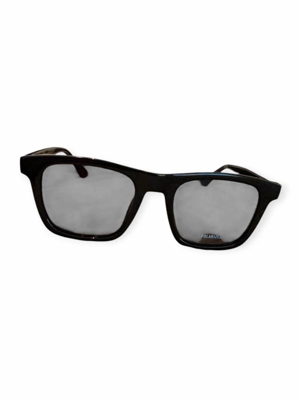Quay RECAP Black Polarized Square Sunglasses NWT With Case